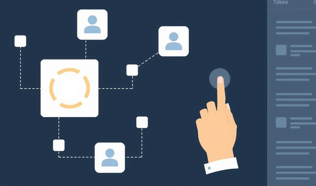 Visual representation of data flow and cookie consent options